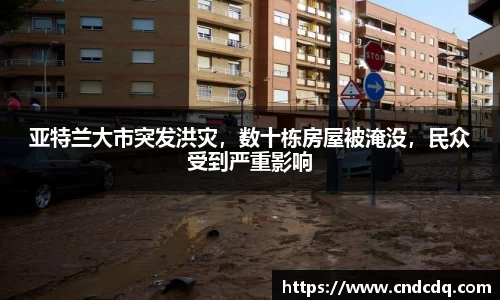 亚特兰大市突发洪灾，数十栋房屋被淹没，民众受到严重影响